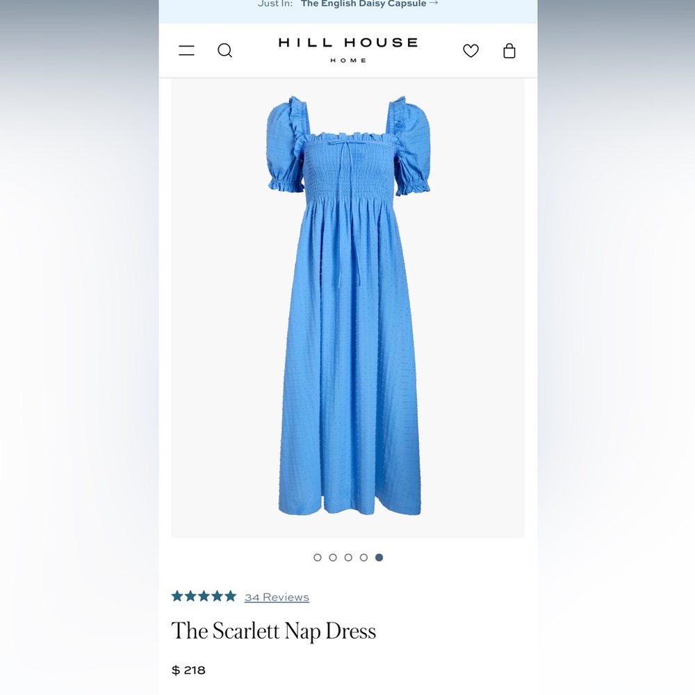 Hill House Scarlett Nap Dress